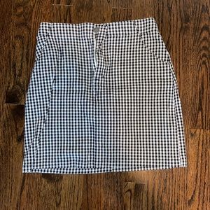 Hollister plaid pencil skirt